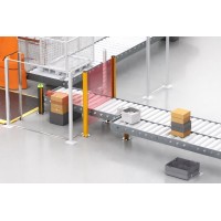 Curtains for transport lines