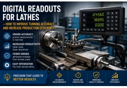 Digital Readouts for Lathes – How to Improve Turning Accuracy and Increase Production Efficiency?